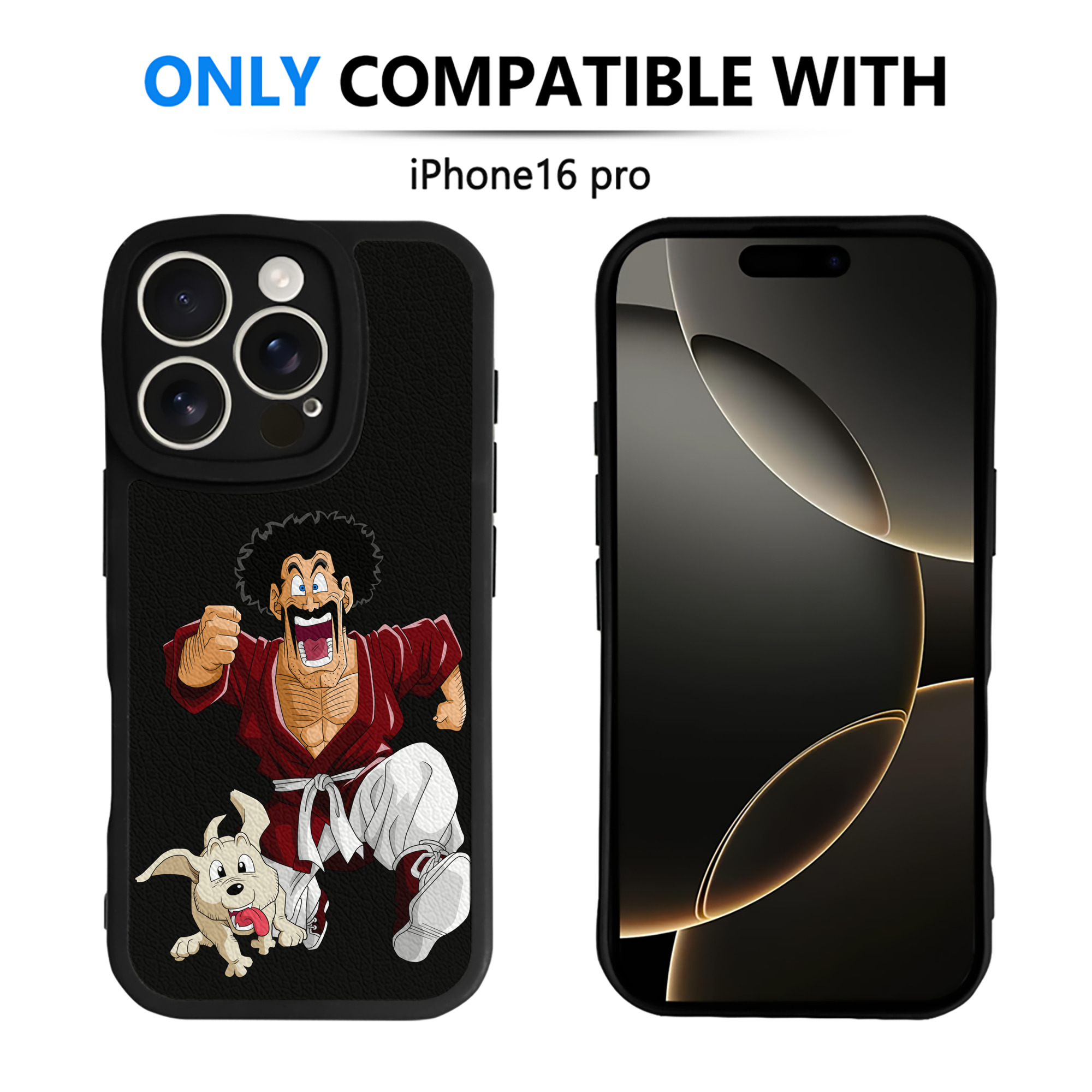 （画像用） ドラゴンボール DRAGON BALL 【iPhone 16シリーズ対応】シリコンスマホケース（レザー調） 材質：シリコン